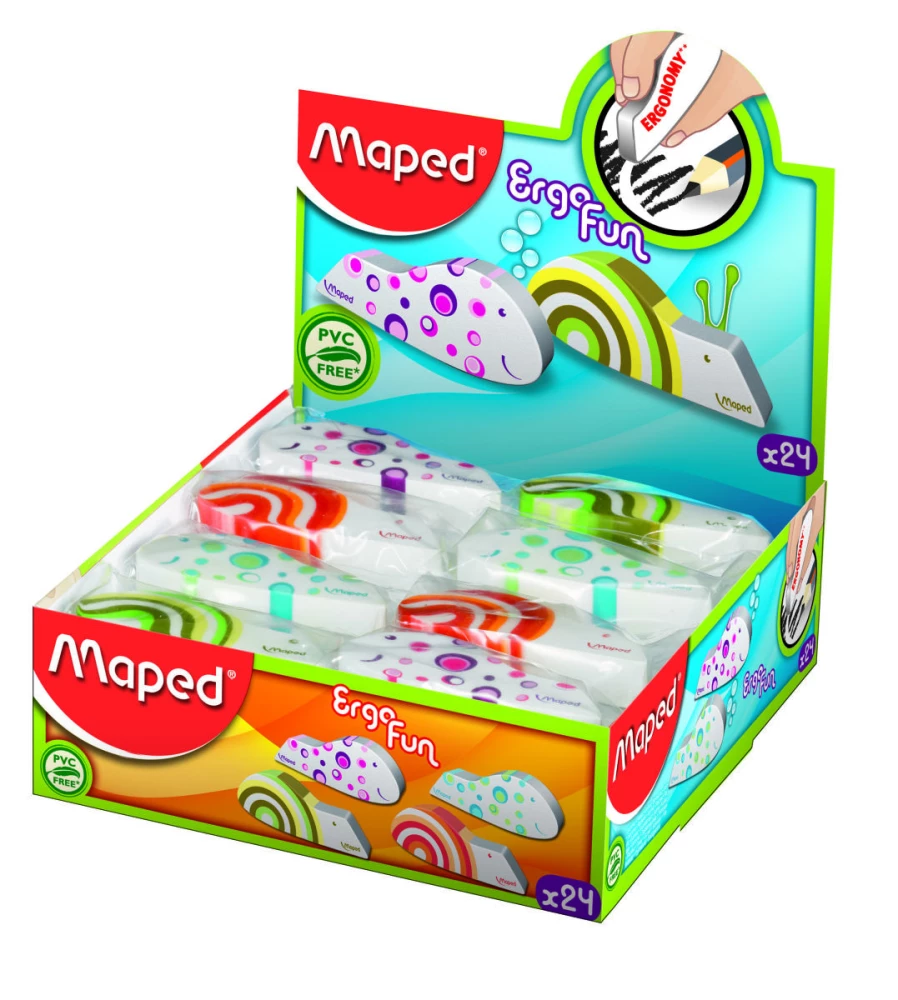 Eraser - Ergo Fun, assorted