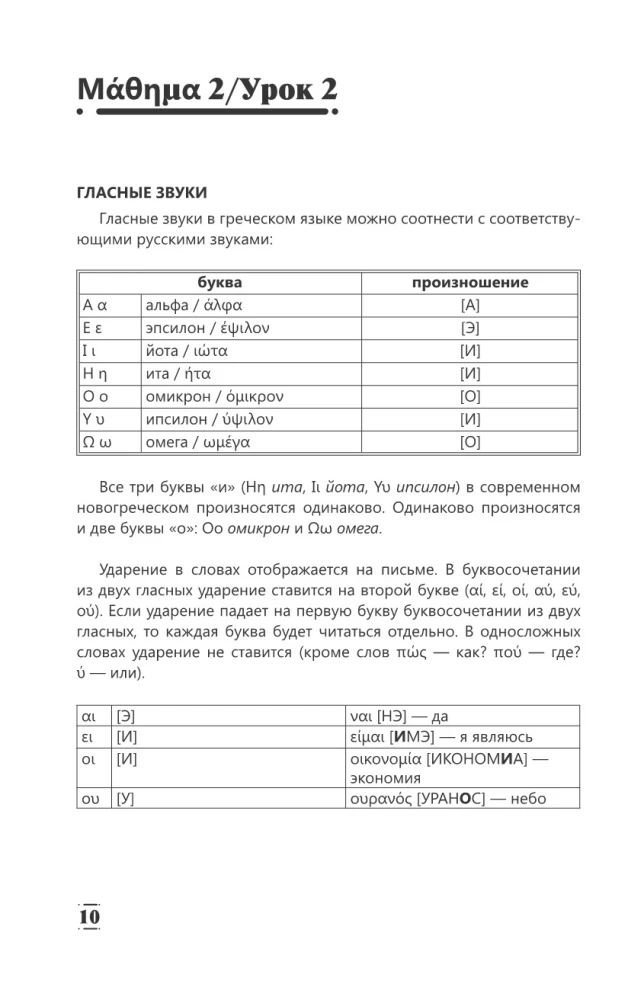 Intensive Greek Language Course for Beginners