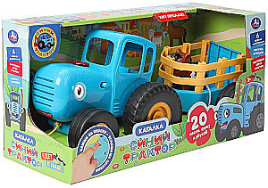 Trolley - Blue Tractor with Trailer