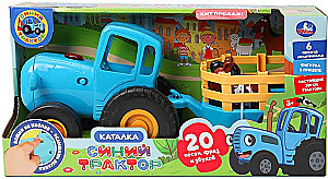 Trolley - Blue Tractor with Trailer