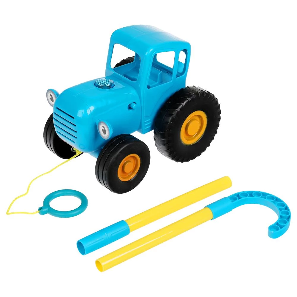 Pull Toy - Blue Tractor