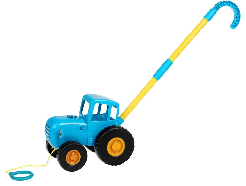 Pull Toy - Blue Tractor