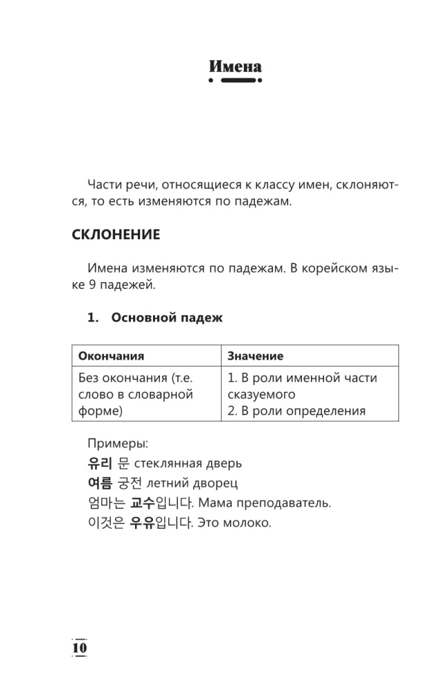 Vollständige Grammatik der koreanischen Sprache in Diagrammen und Tabellen