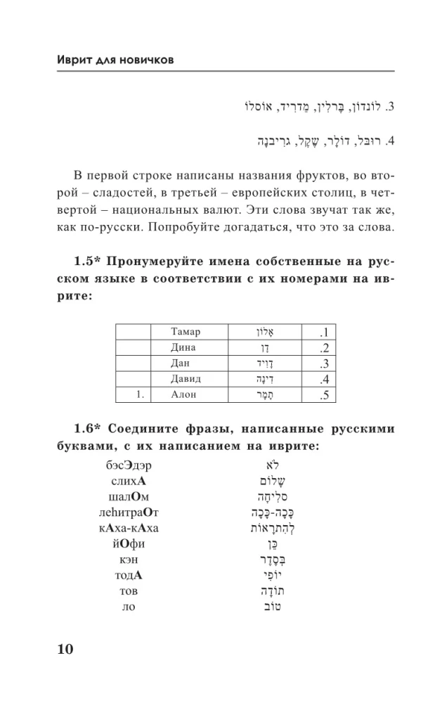 Ivrit iesācējiem