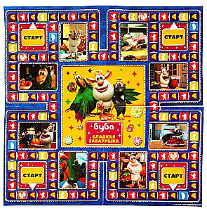 Настольная игра-ходилка - Буба. Сладкая заварушка