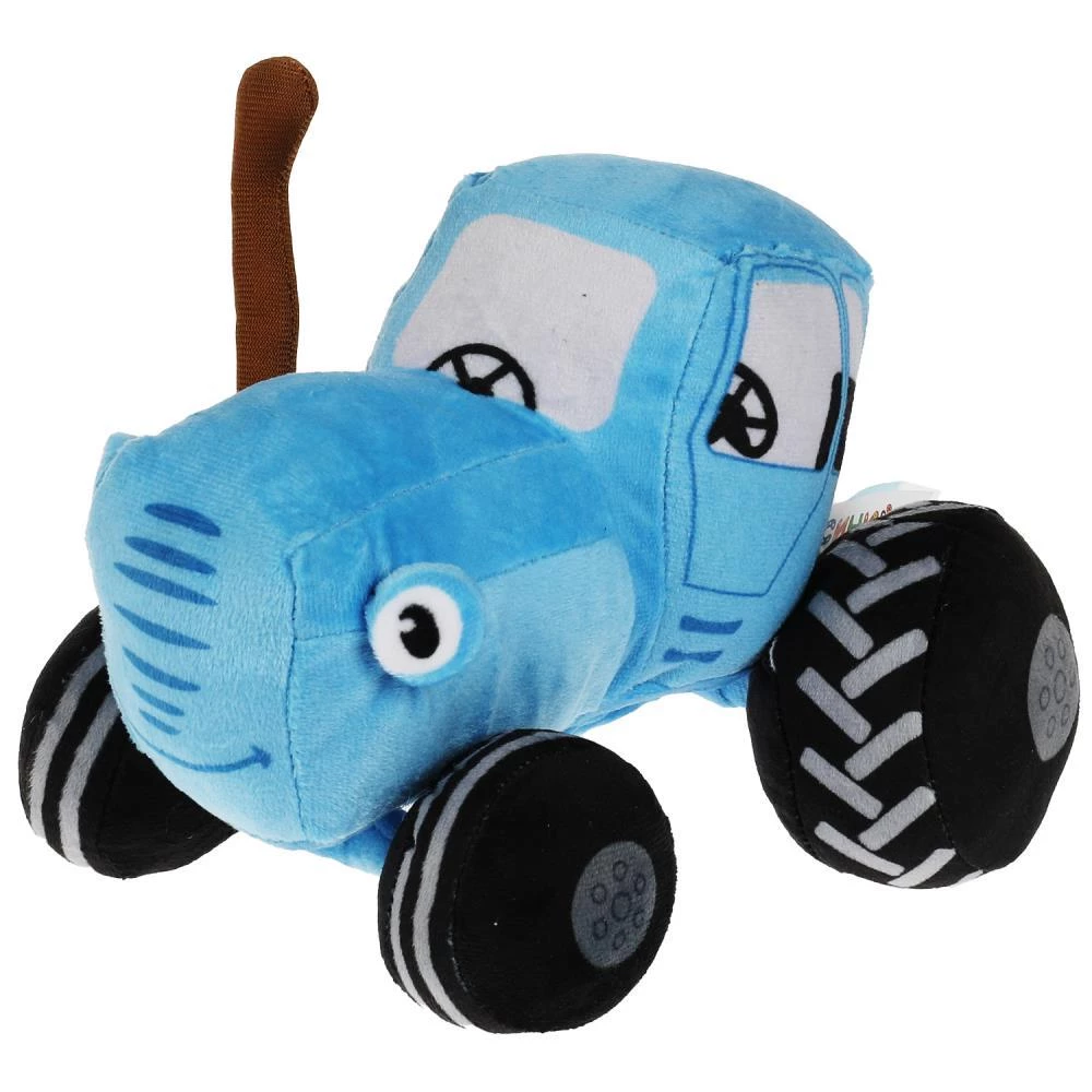 Miękka zabawka - Niebieski traktor