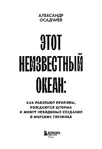 Этот неизвестный океан: как работают приливы, рождаются шторма и живут невидимые создания в морских глубинах