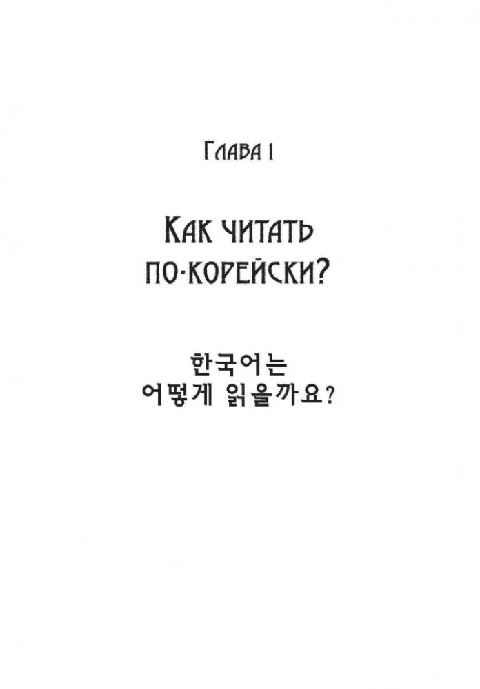 Корейский язык. Вводный курс