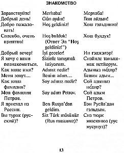 Russisch-türkisches Gesprächsbuch
