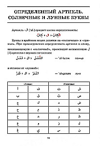 Arābu gramatika tabulās un shēmās