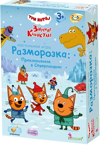 Galda spēle - Trīs kaķi. Atsaldēšana: Piedzīvojumi Ziemeļzemē