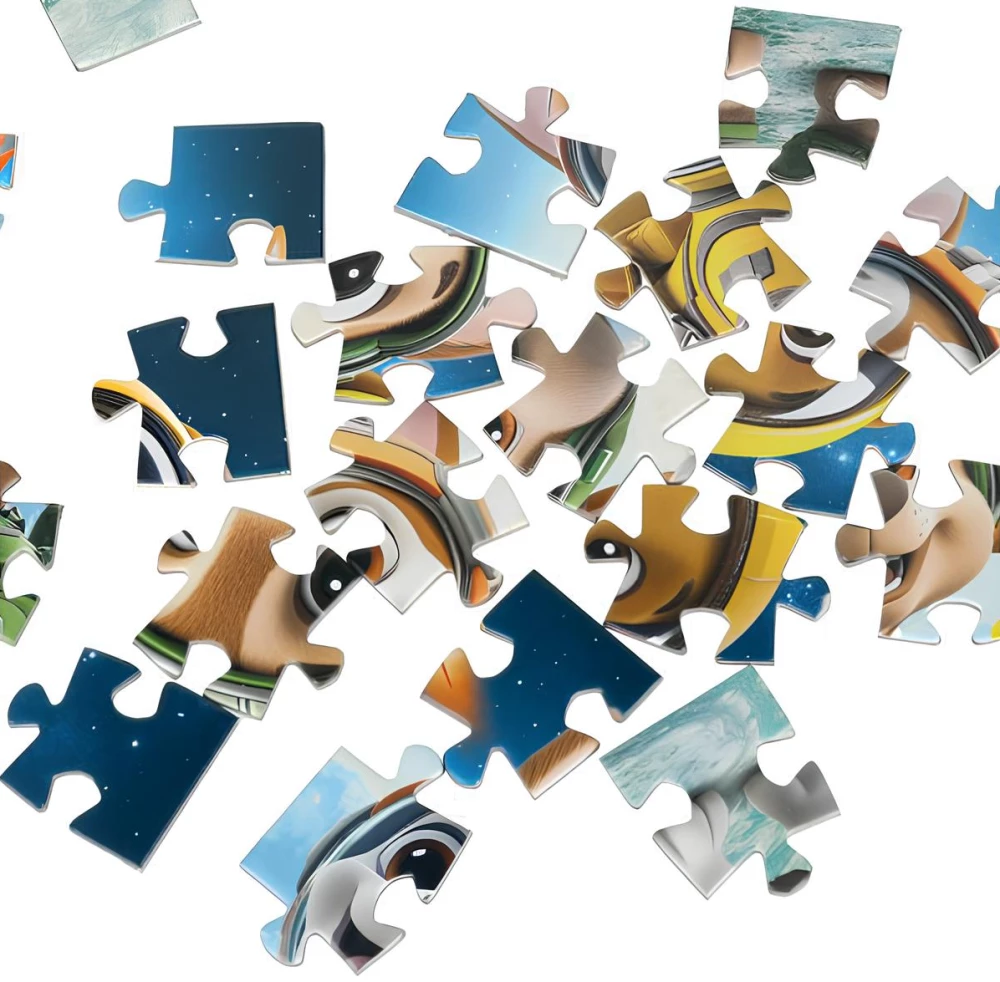 Puzzle - Superwelpen im Weltraum, 54 Teile