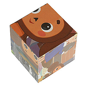 Tschiburashka. Set aus 12 Würfeln