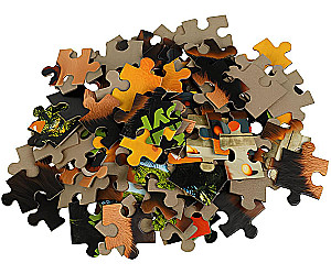 Puzzle - Tschiburaška, 104 Teile
