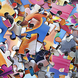 Puzzle - Corgi, 104 Teile