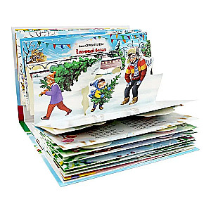 New Year's Poems and Fairy Tales. Pop-up Book