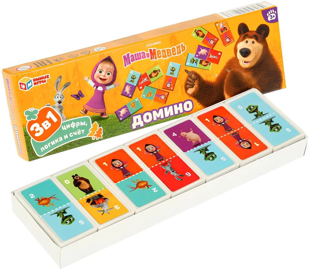 Domino - Masha und der Bär