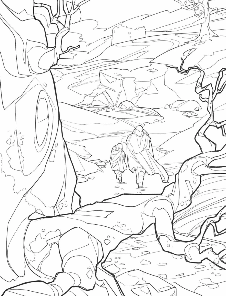 Wuthering Heights. A Coloring Book About Destructive Love