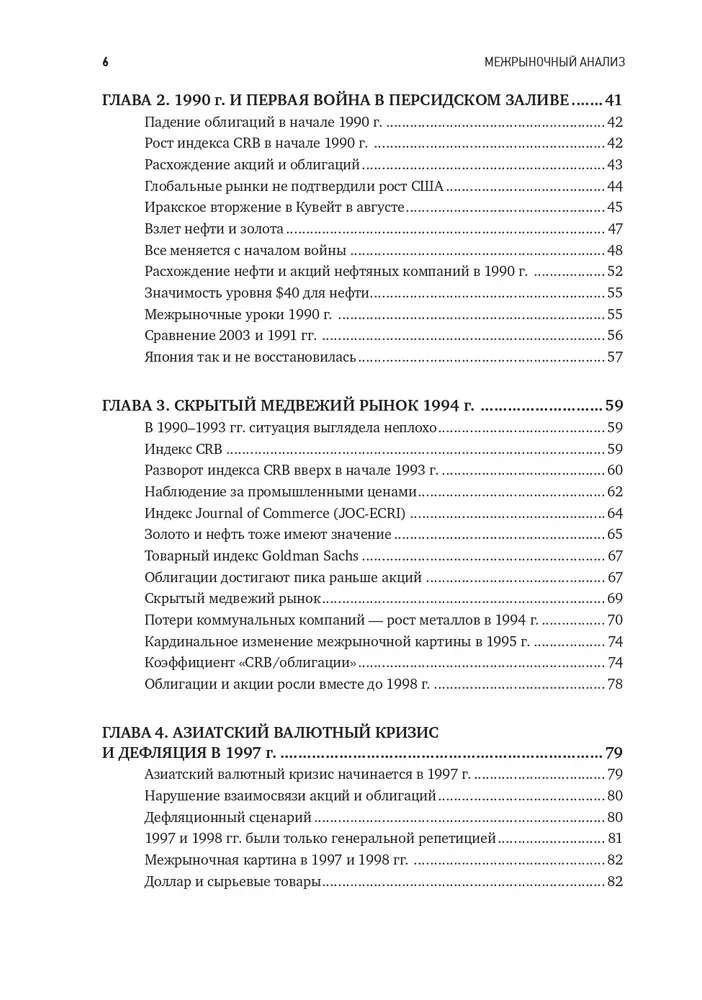 Intermarket-Analyse. Prinzipien der Interaktion der Finanzmärkte