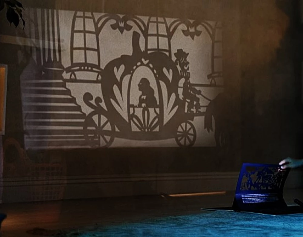Gift set of shadow theater - Magic Box - Cinderella