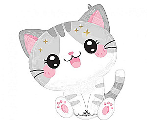 Фольгированный шар - Kawaii Китти