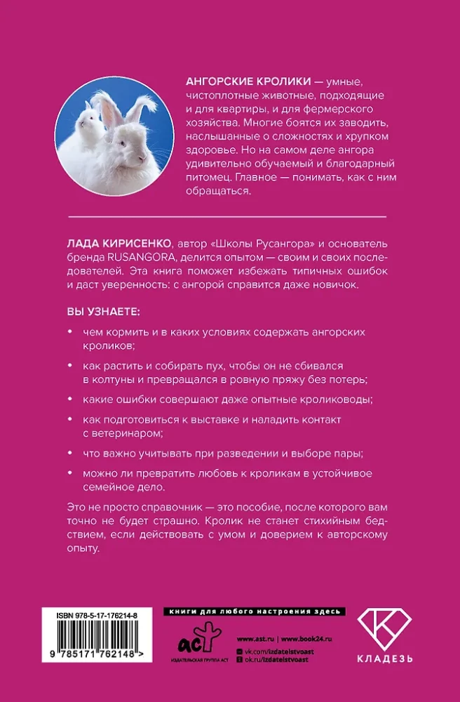 Angora küülikud. Praktiline juhend hoidmiseks