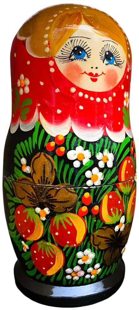 Matryoshka - Vyatskaja Kūdesnica, 5 dalių, asortimente
