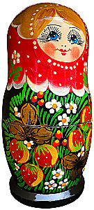 Matryoshka - Vyatskaja Kūdesnica, 5 dalių, asortimente