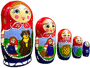 Matryoshka - Bojarynė Vyatskaja. Maša ir Meška, 5 dalių