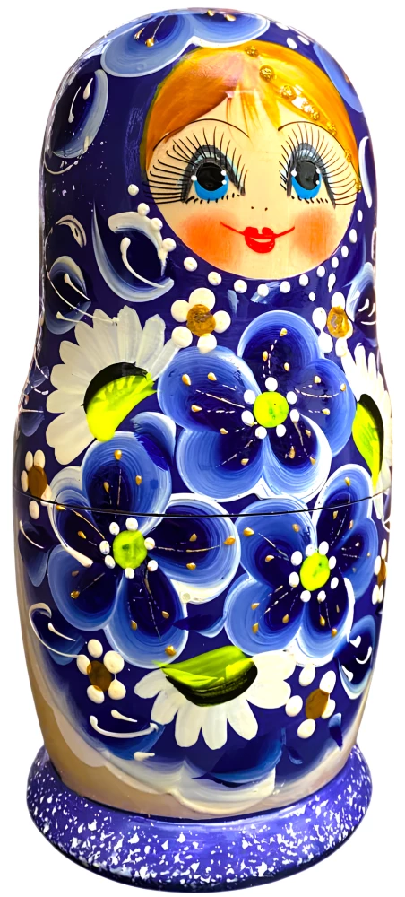 Matryoshka - Karališkas gėlė, 5 dalių, asortimente