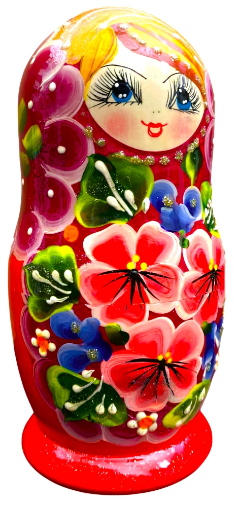 Matrioshka - Raudonoji Karalienė, 5 dalių, įvairūs pasirinkimai