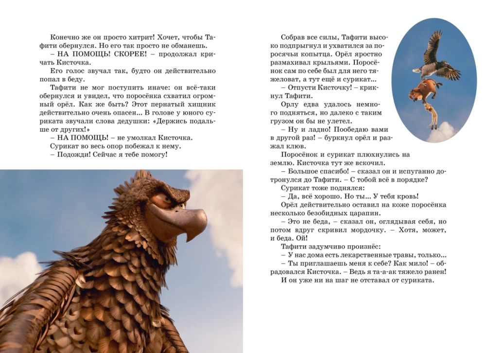 Tafiti. Nuotykiai pasaulio krašte. Oficialus novelizavimas