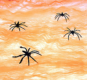 Decor - Spider Web, Orange