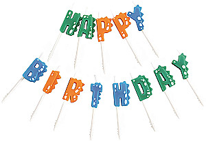 Комплект свечей для торта - Happy Birthday
