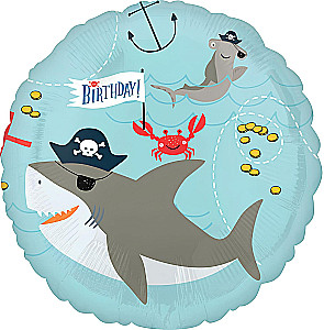 Folijuotas balionas - Ahoy Birthday