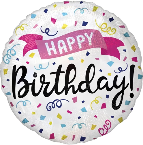 Folijas balons - Happy Birthday