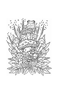 Quak-Quak Tage. Stressabbau Malbuch