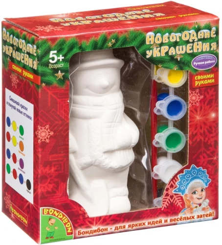 Loovkomplekt - Jõuluehteid. Lumemees