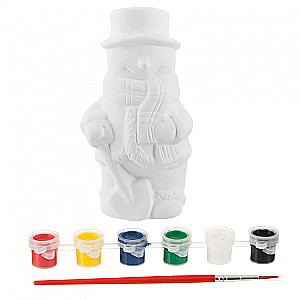 Creative Set - New Year Decorations. Snowman