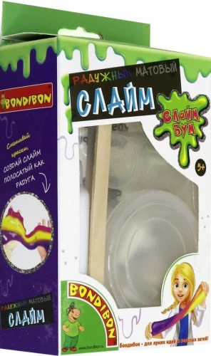 Prancūziški eksperimentai. Vaivorykštinis matinė slime