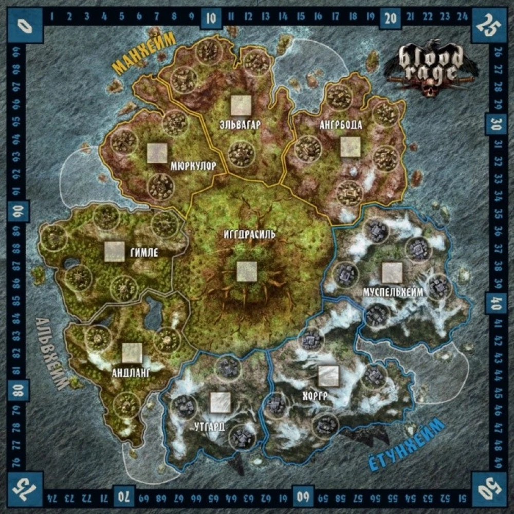 Board Game - Blood and Rage