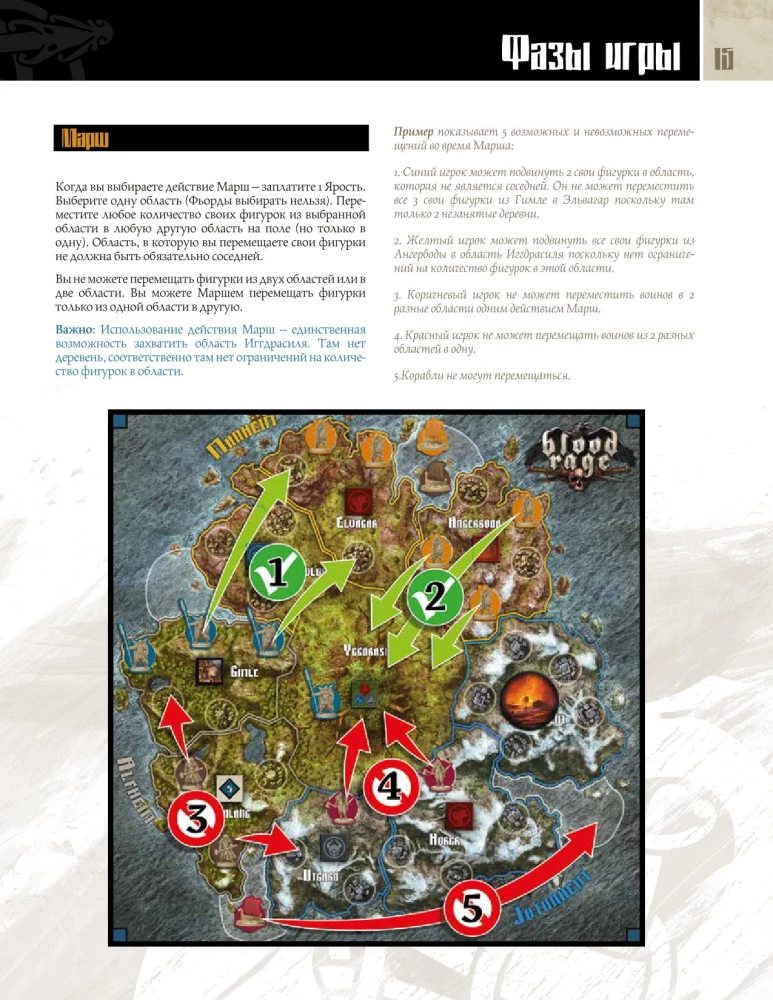 Board Game - Blood and Rage