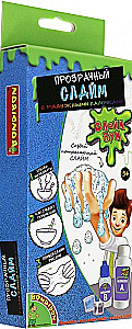 French Experiments. Transparent Slime with Rainbow Sticks