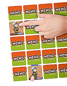 Galda spēle - Memo. Vīriešu profesijas