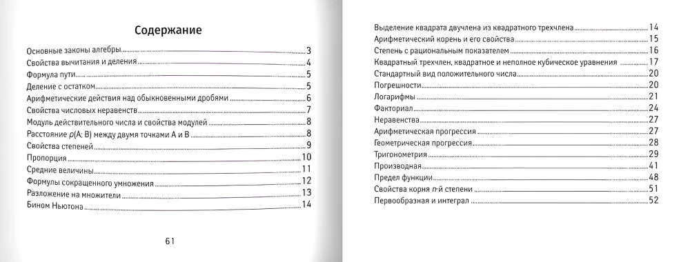 Formuły z algebry