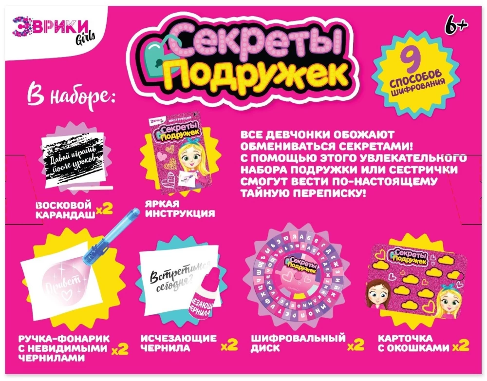 Experiment Set - Secrets of Friends