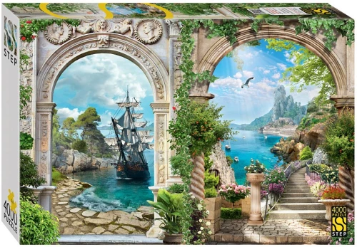Puzzle 4000 - Two Arches by the Sea