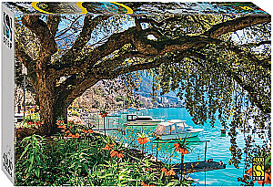 Dėlionė - Montreux, Šveicarija, 4000 elementų