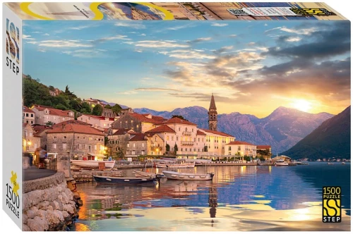 Puzzle - Kotor-Bucht, Montenegro, 1500 Teile