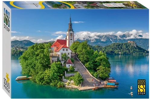 Puzzle - Lake Bled, Slovenia, 1000 pieces